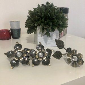 Flower Clip Curtain Tieback (Set of 3)